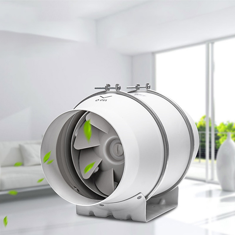 Home Bathroom Vent Fans - 2026 6 ''Inline Kanaalventilator Luchtventilator Afzuigventilator