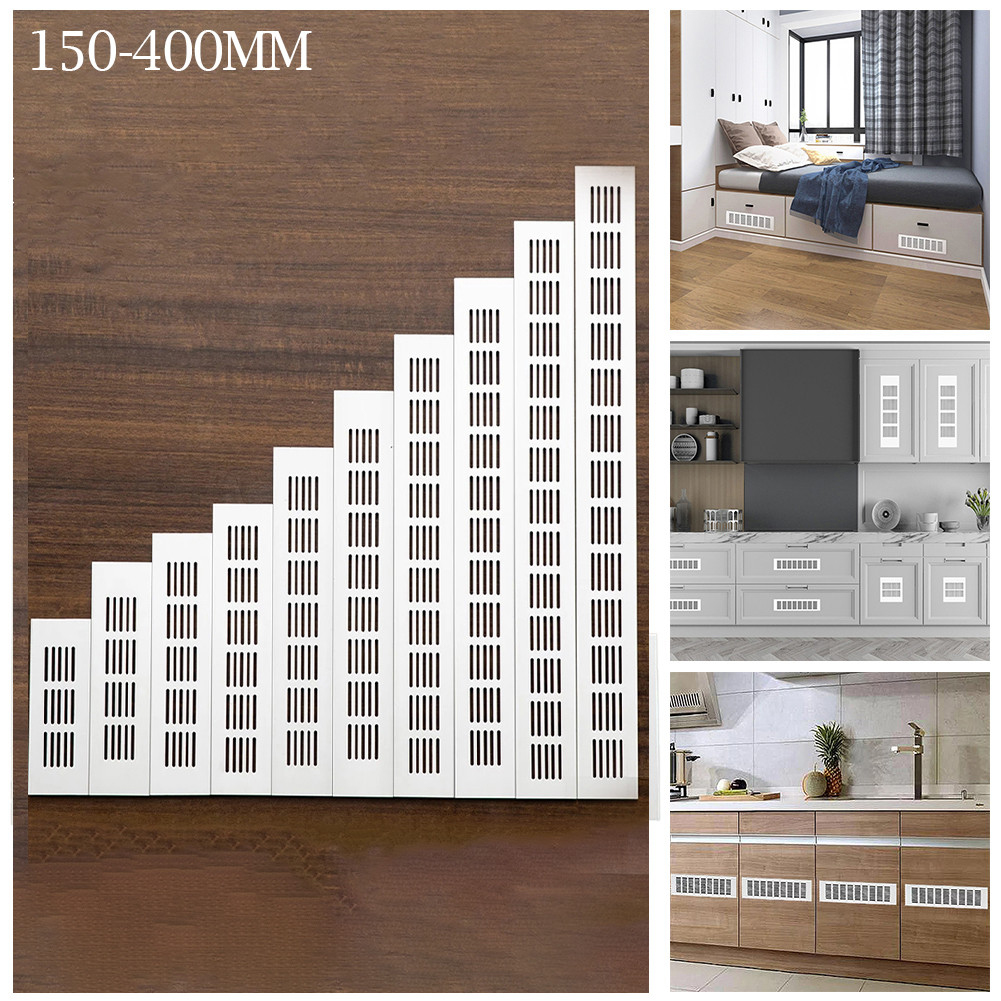 Home Bathroom Vent - 60 mm aluminium rechthoekige kast kledingkast