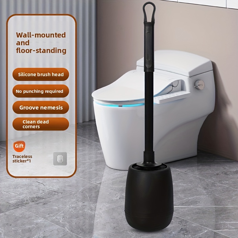 Home Bathroom Vent - ​ Multifunctionele geventileerde toiletborstelset, wandgemonteerde en