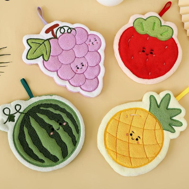 Home Kitchen Bathroom Cleaning - Fruit Handdoek Keuken Absorberend Reinigingsdoekje Hangend