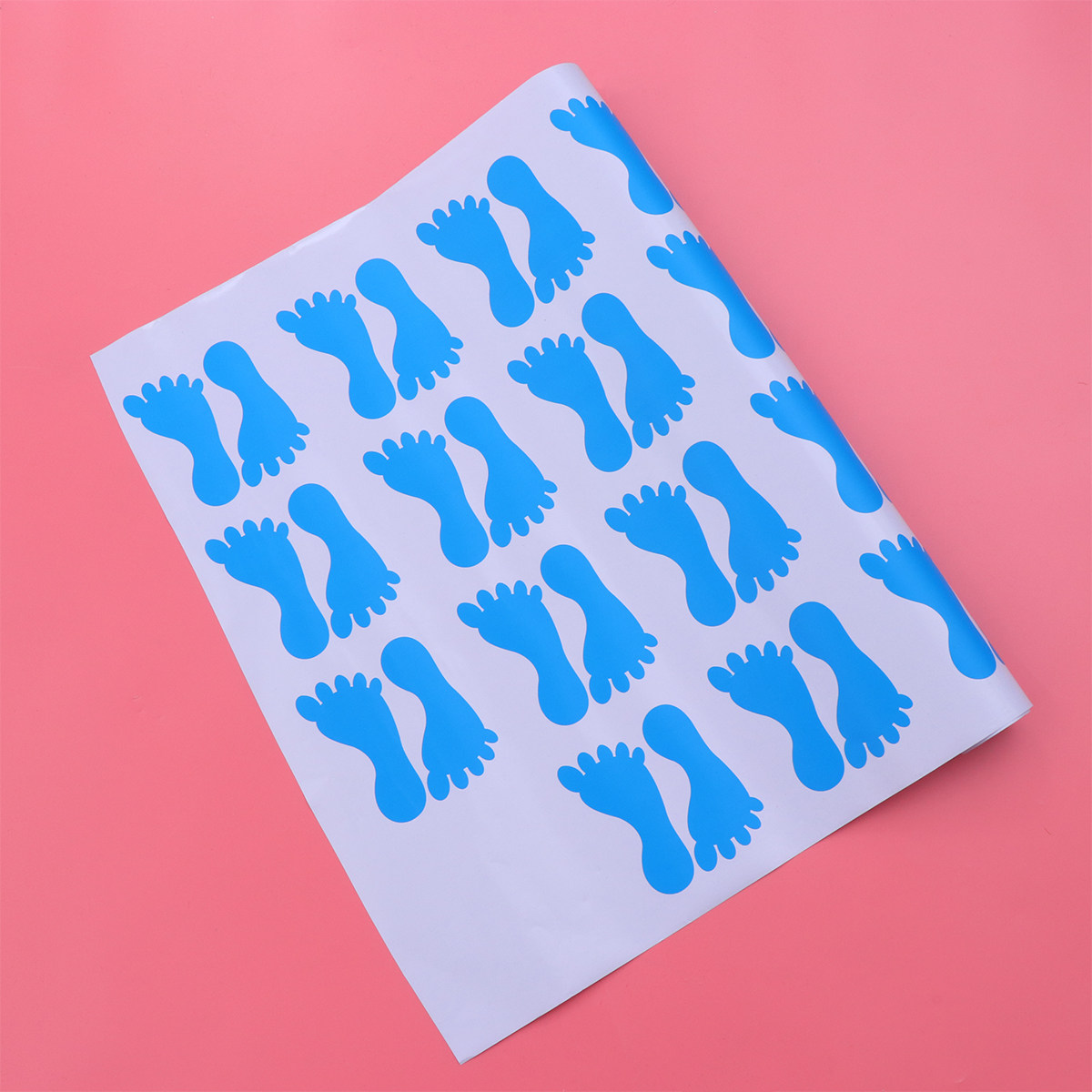 Home Bathroom Floor Tiles - 20 paar voetafdruk vloerstickers PVC materiaal