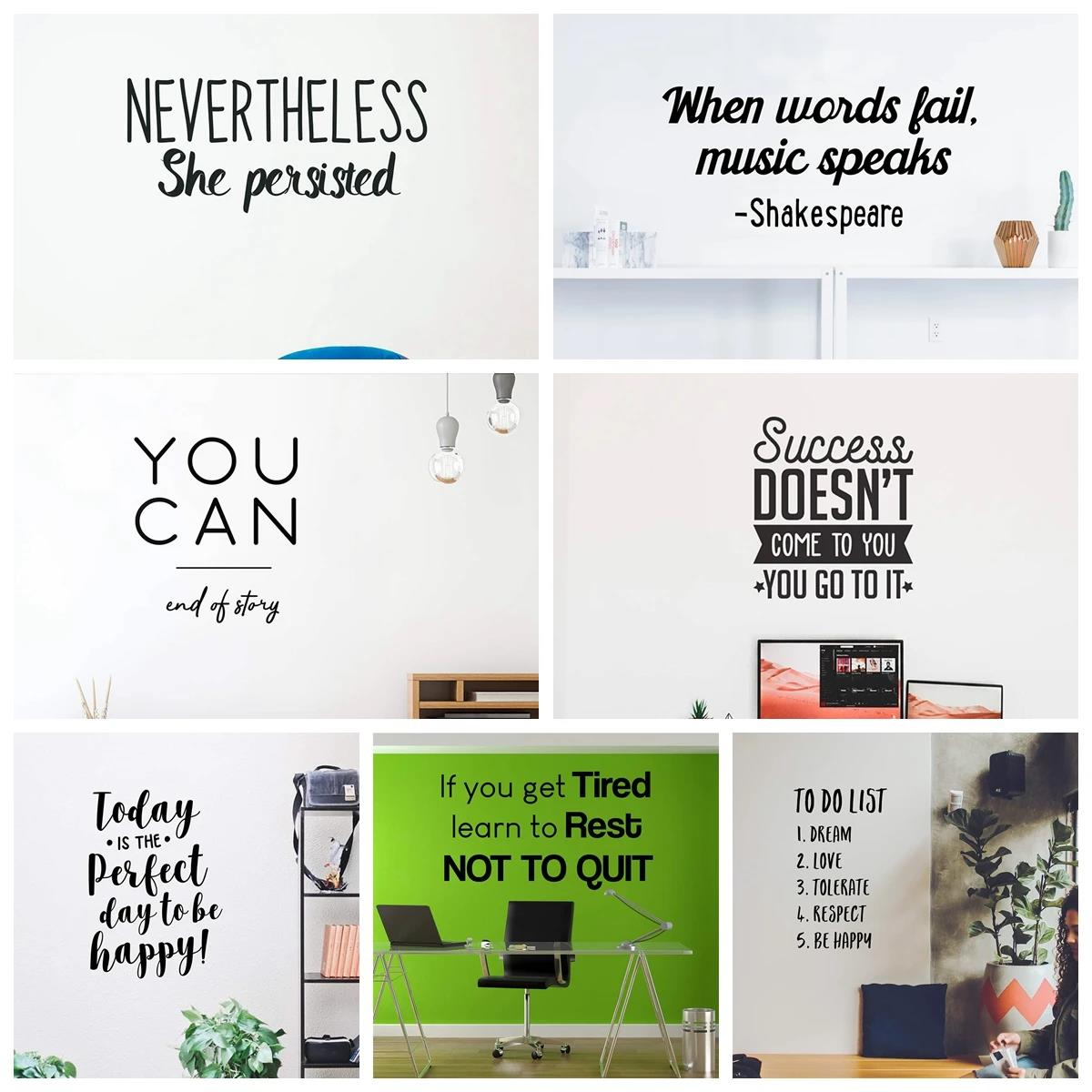 Home Bathroom Window - 1pc Quotes Muursticker zelfklevend Vinyl Waterdicht