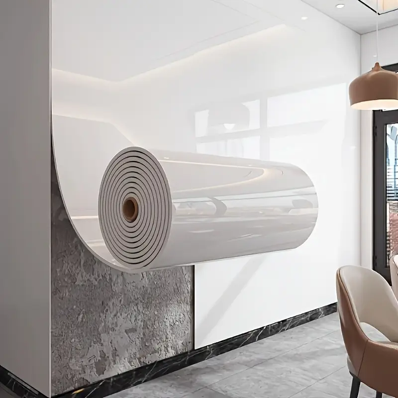 Home Bathroom Wallpaper - 1-rol marmer dik schuim imitatie tegel