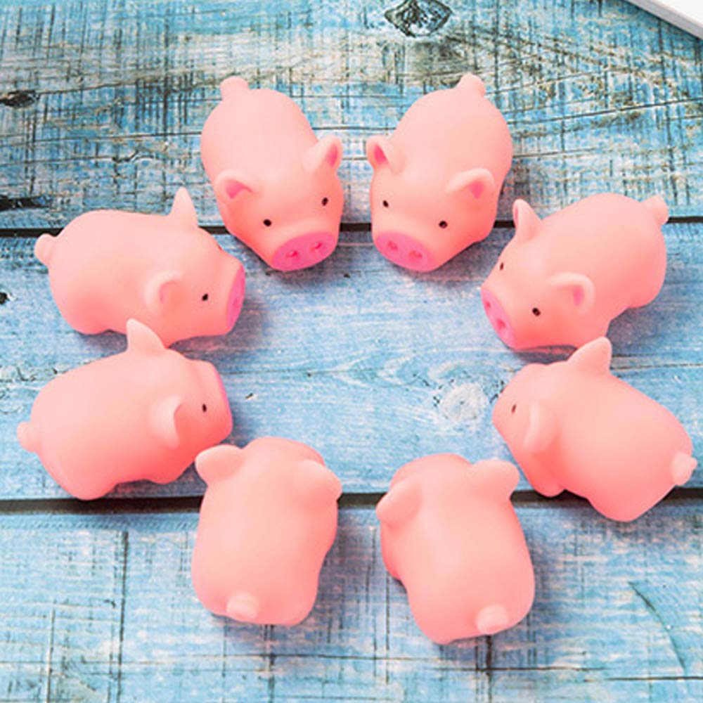 Home Bathroom Vent - 10pcs Mini Rubber Varken Babybadje Speelgoed