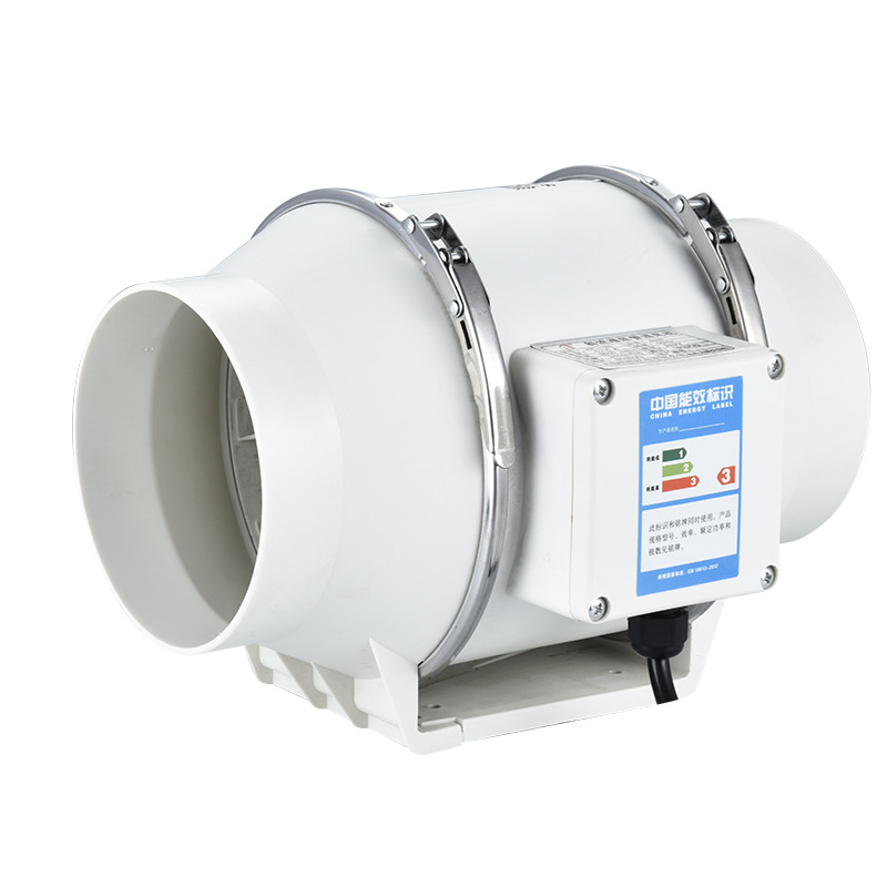 Home Kitchen Bathroom Cleaning - 4inch 220V Afzuigventilatoren Thuis Stille Inline