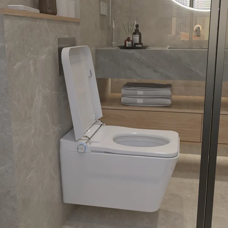Home Bathroom Ware - Wandhangend slim toilet met app-bediening, intelligente