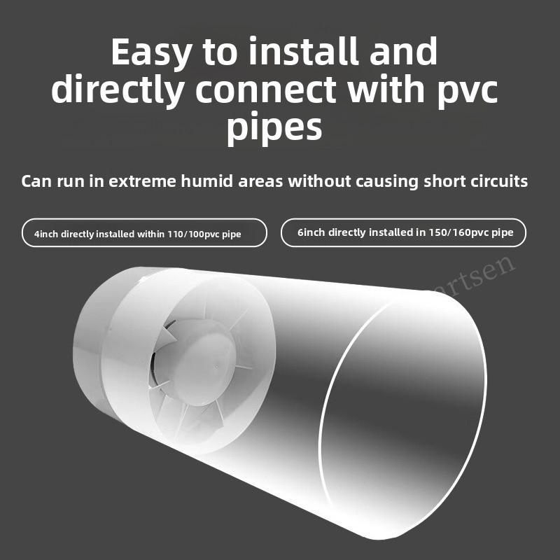 4/6 inch inline kanaalventilat - Home Bathroom Vent recensie en prijs