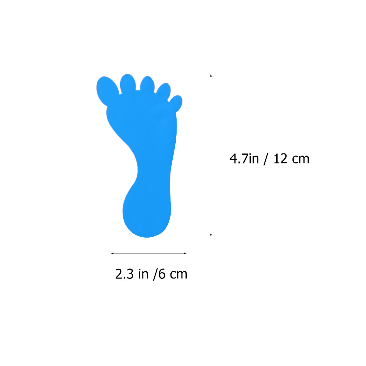 20 paar voetafdruk vloersticke - Home Bathroom Floor Tiles recensie en prijs