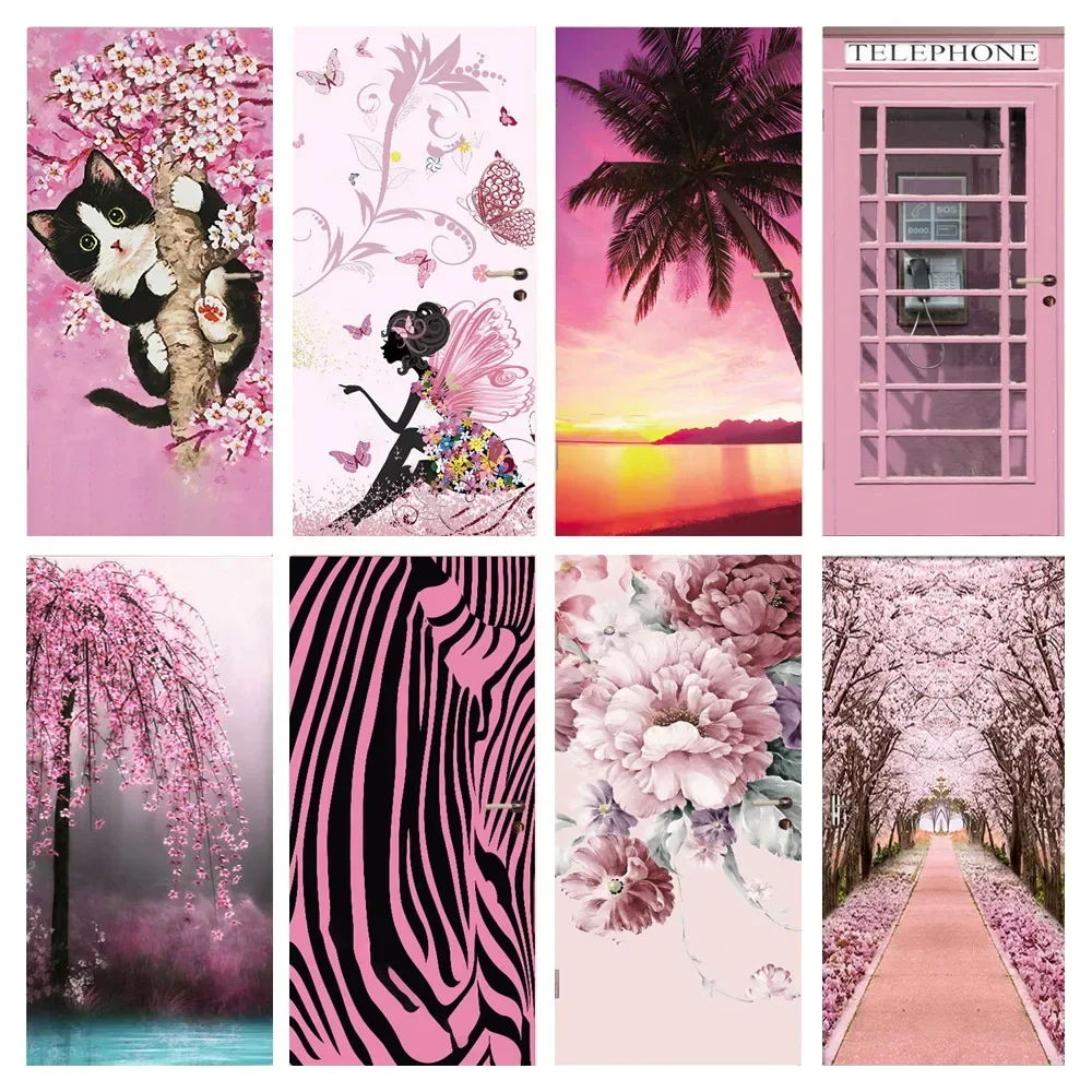 PVC zelfklevend interieur roze - Home Bathroom Wallpaper recensie en prijs