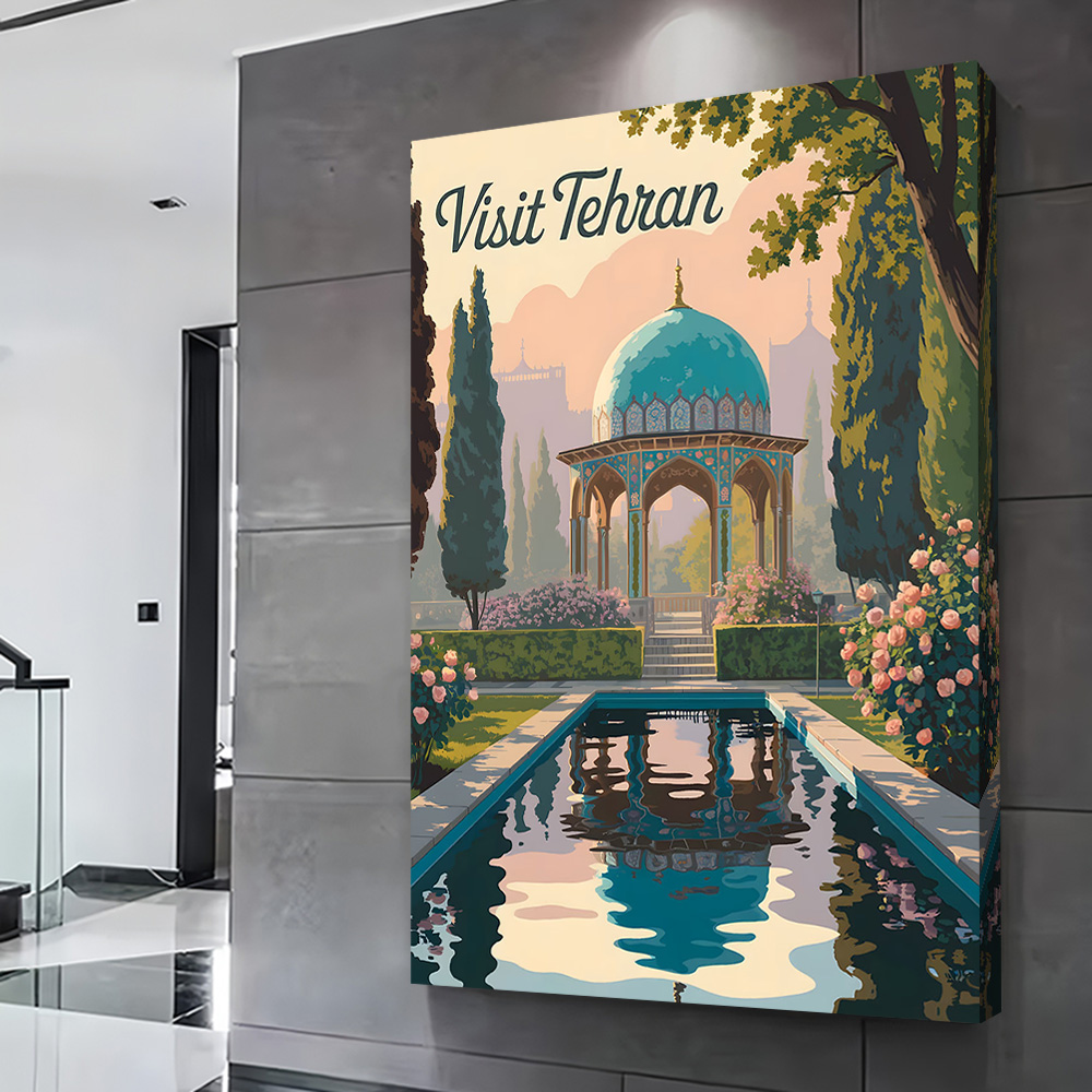 Bezoek Tehran Reisposter Aanpa - Bathroom Home Visit recensie en prijs