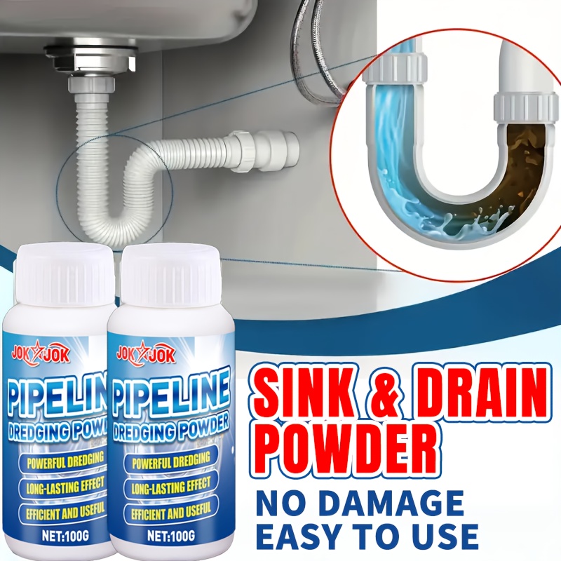 Krachtig afvoerreinigerpoeder, - Home Kitchen Bathroom Cleaning recensie en prijs