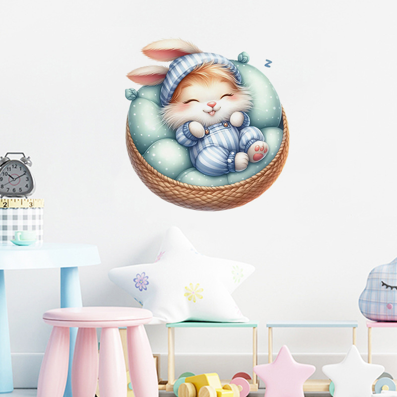Leuke Sleepy Bunny sticker, wa - Home Bathroom Window recensie en prijs