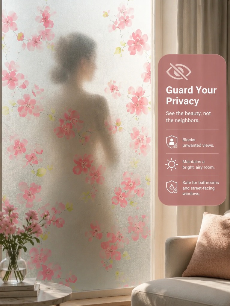 Frosted Privacy Window Film Do - Home Bathroom Window recensie en prijs