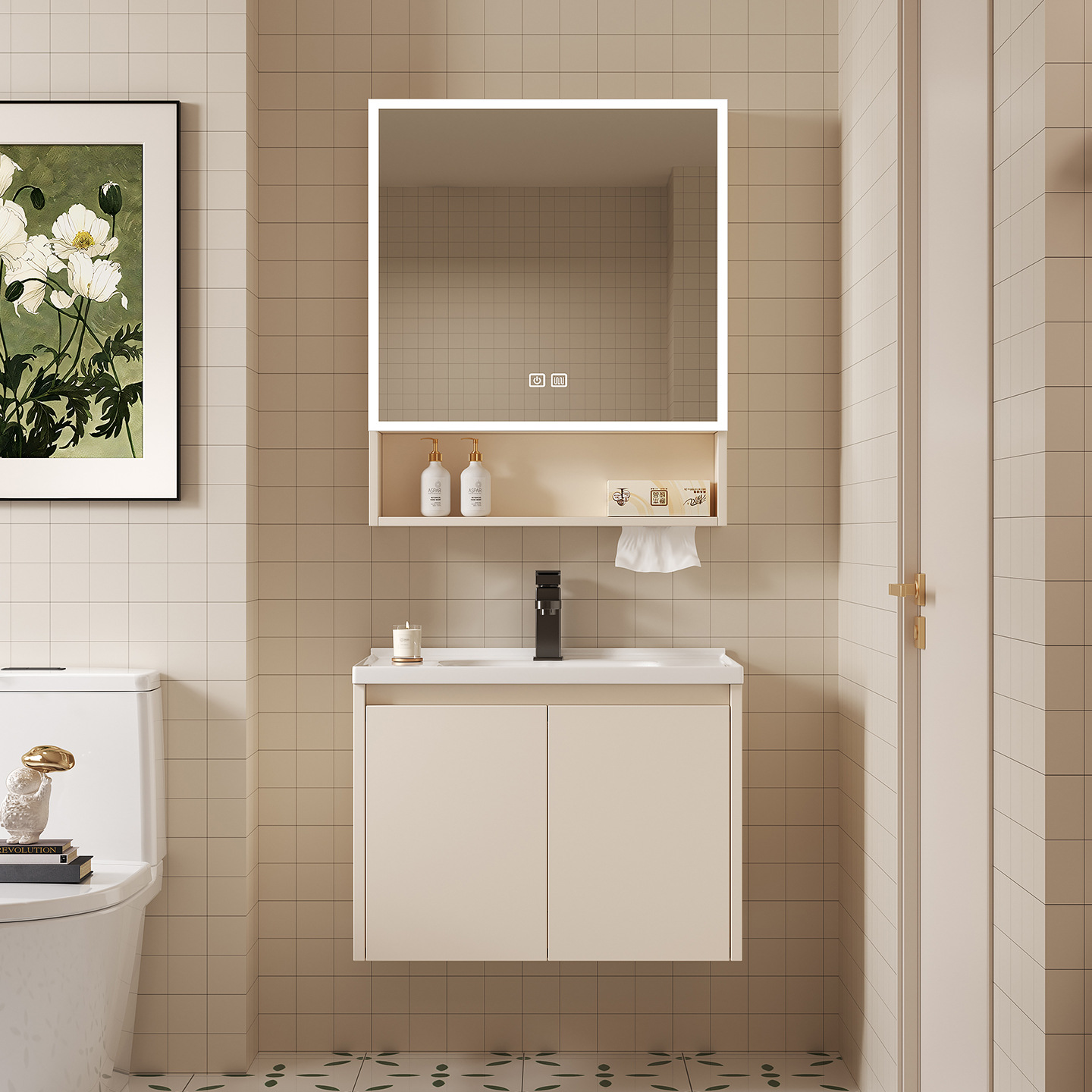 Space Aluminium Badkamer Slimm - Home Bathroom Wallpaper recensie en prijs