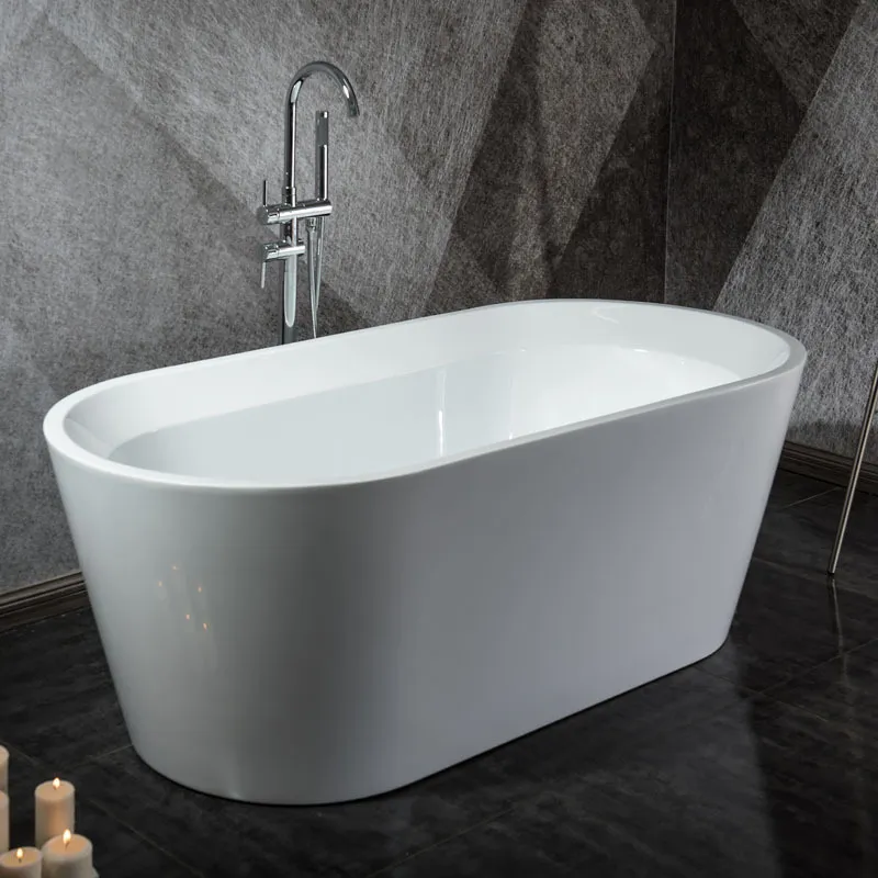 1,7m vrijstaand acrylbad, naad - Home Bathroom Spa recensie en prijs