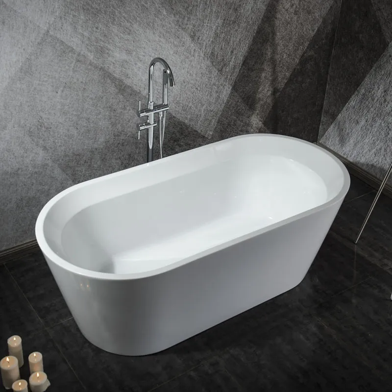 1,7m vrijstaand acrylbad, naad - Home Bathroom Spa recensie en prijs