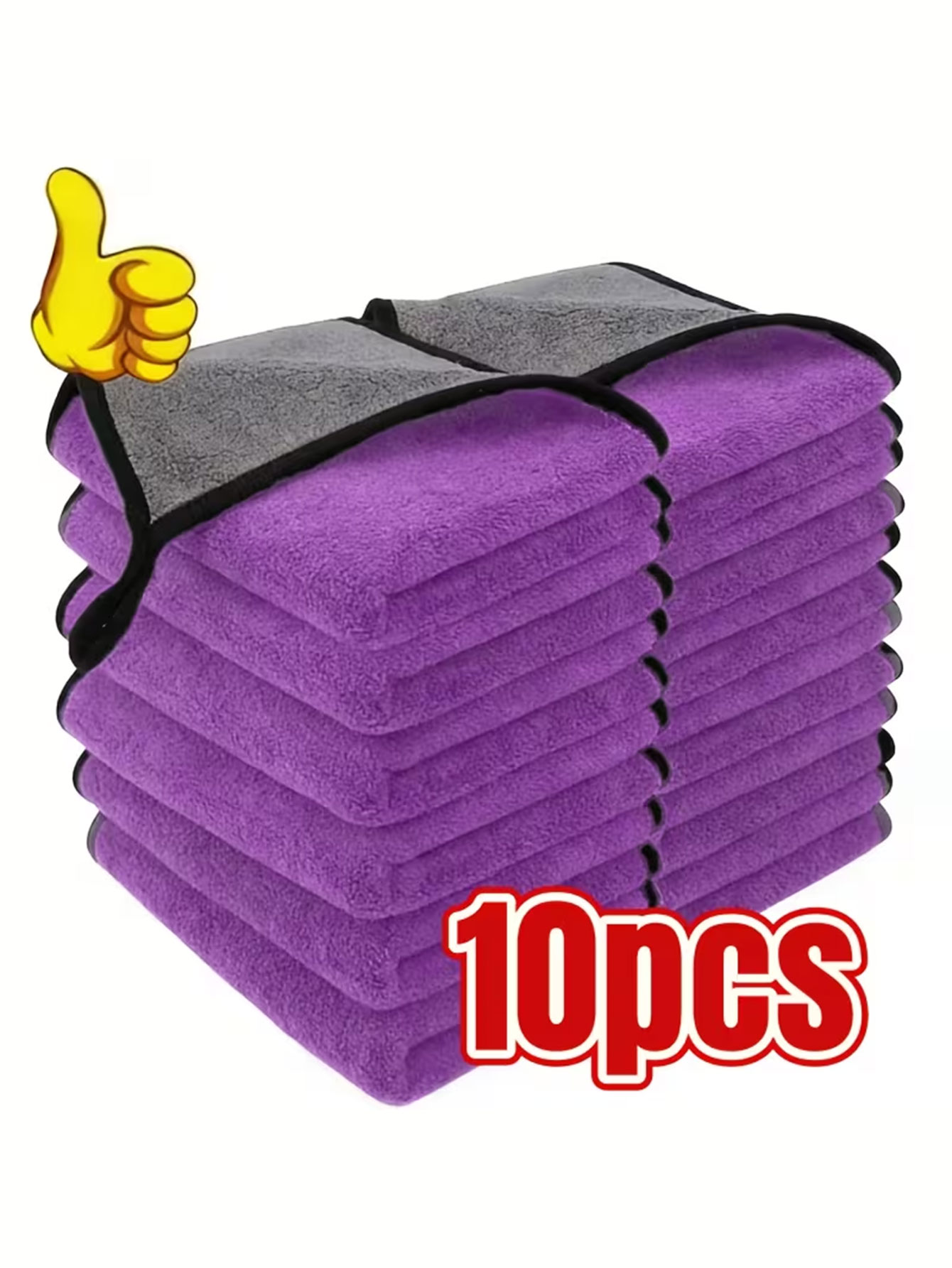 10-pack dubbelzijdige microvez - Home Kitchen Bathroom Cleaning recensie en prijs