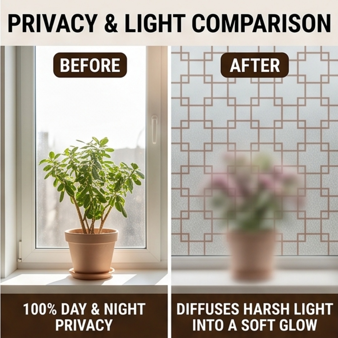 Oosters roosterpatroon vierkan - Home Bathroom Window recensie en prijs