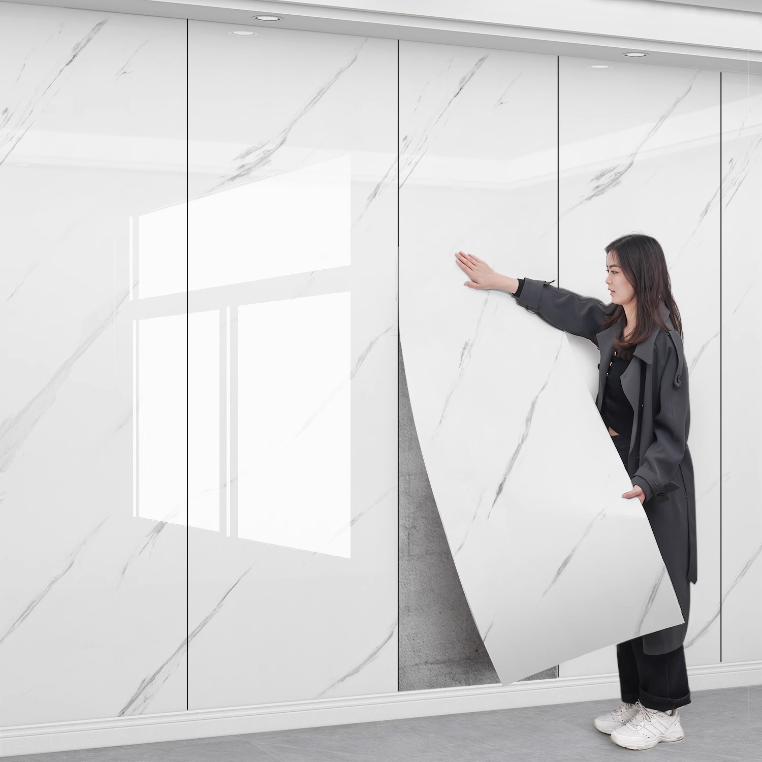 Verdikte zelfklevende tegelsti - Home Bathroom Floor Tiles recensie en prijs