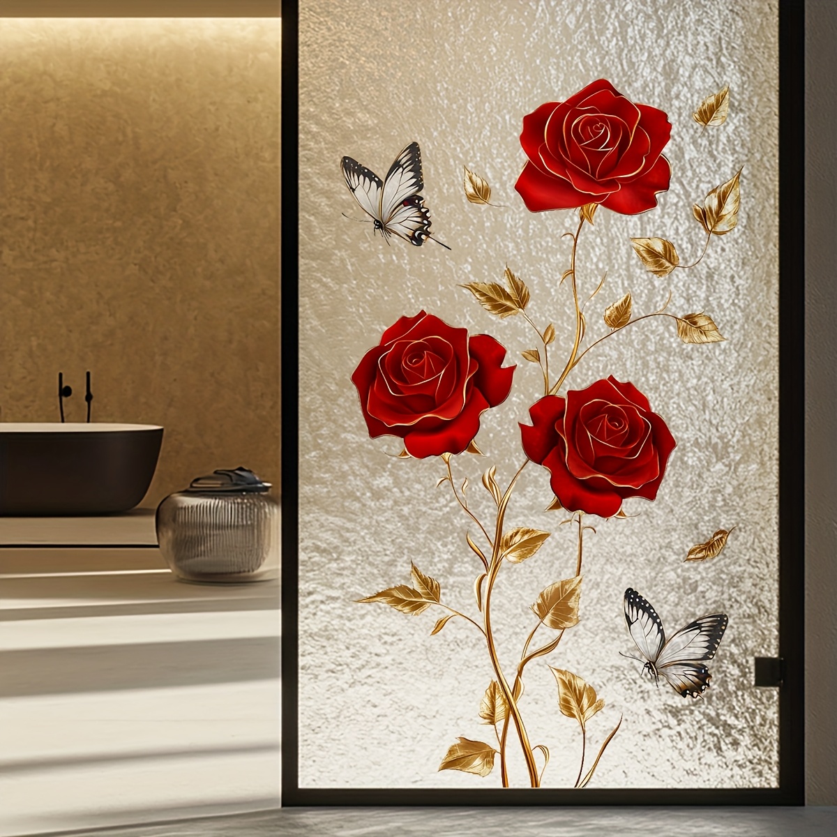 1 stuk charmante en romantisch - Home Bathroom Window recensie en prijs
