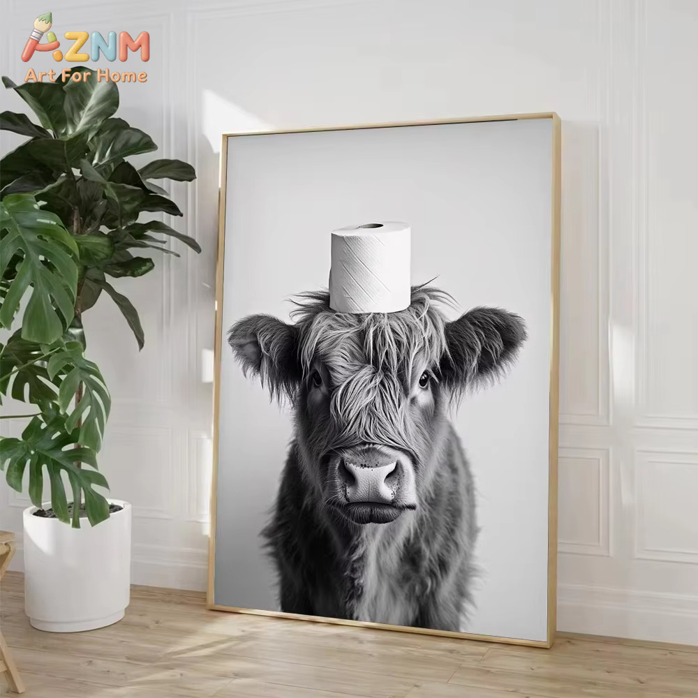 1PC, Highland Cow Otter Cat Ra - Home Bathroom Toilet recensie en prijs