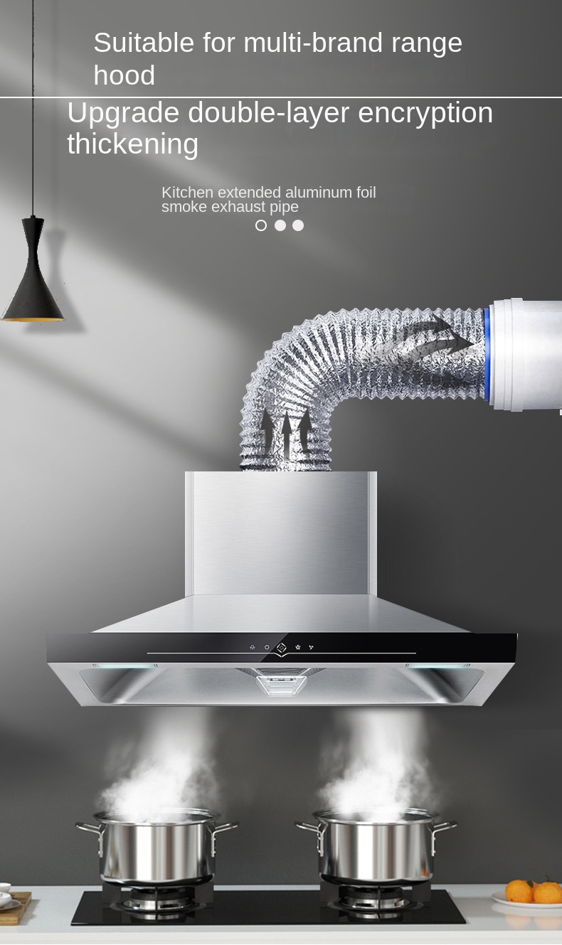 125Mm Aluminiumfolie Ventilati - Home Bathroom Vent recensie en prijs
