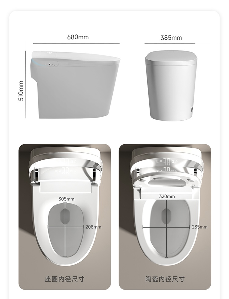 Topverkochte automatische spoe - Home Bathroom Toilet recensie en prijs