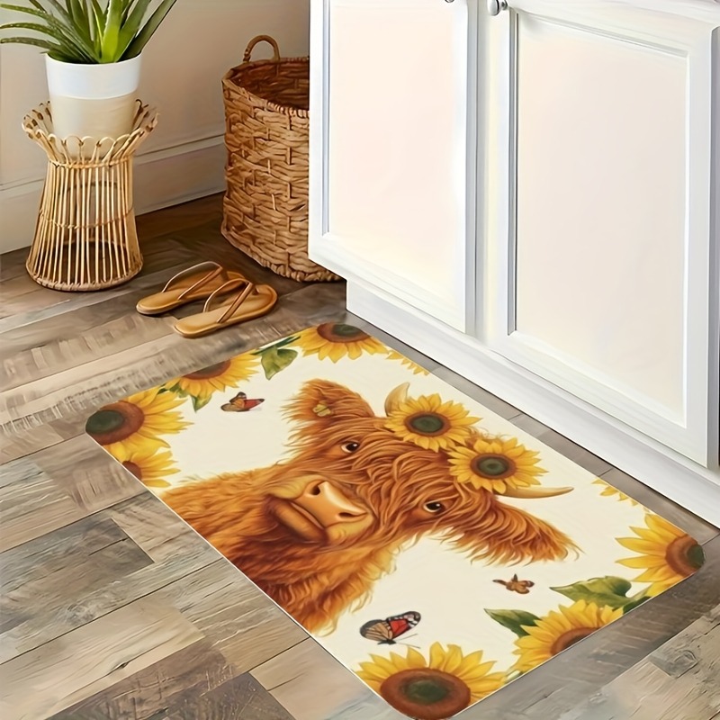 1PC Koe portret Patroon Keuken - Home Bathroom Door Design recensie en prijs