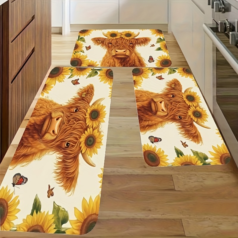 1PC Koe portret Patroon Keuken - Home Bathroom Door Design recensie en prijs