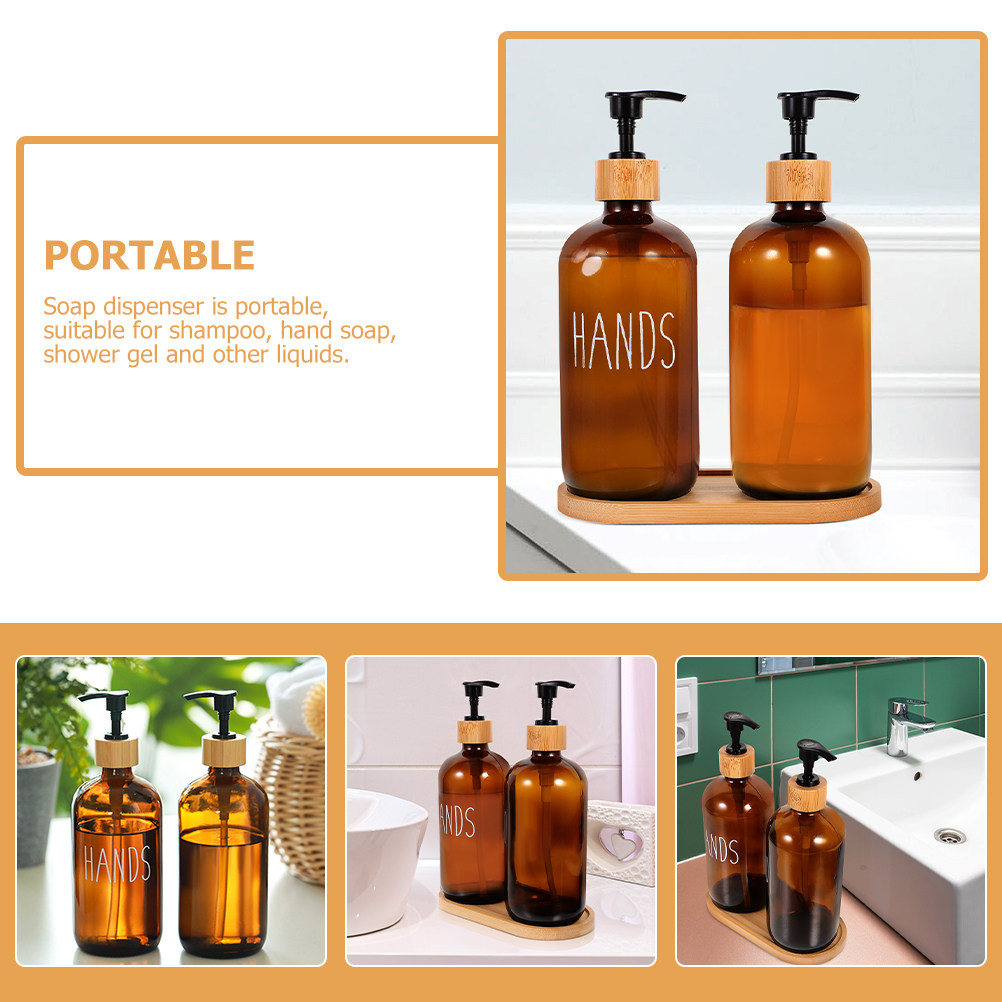 500Ml Hervulbare Glazen Zeepdi - Home Bathroom Soap Dispenser recensie en prijs