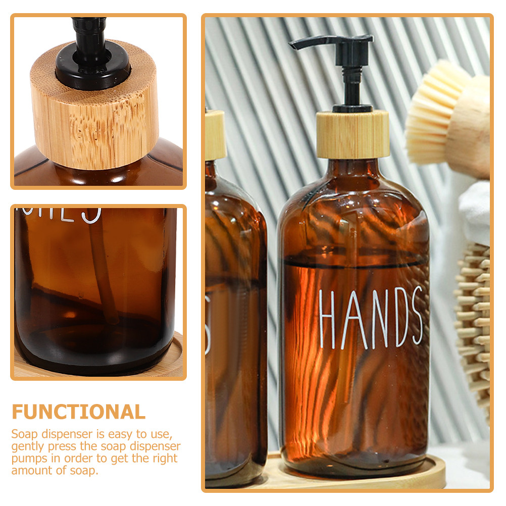 500Ml Hervulbare Glazen Zeepdi - Home Bathroom Soap Dispenser recensie en prijs