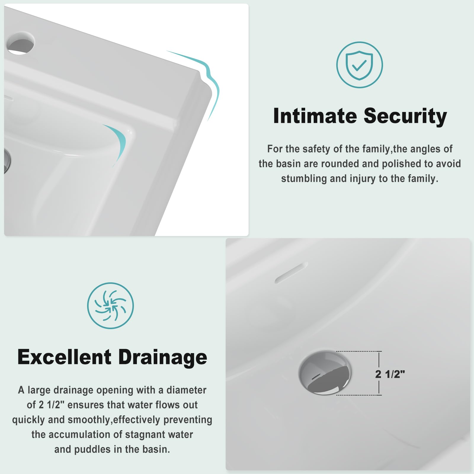 Vierkante keramische wastafel  - Home Bathroom Remodel recensie en prijs