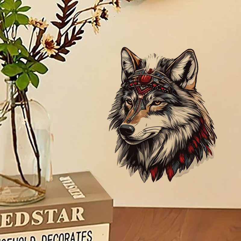 QT36 #   1pc Cool Indian Wolf  - Home Bathroom Floor Tiles recensie en prijs