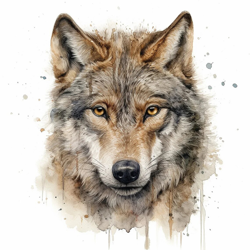 Wolf muurstickers, toiletstick - Home Bathroom Floor Tiles recensie en prijs