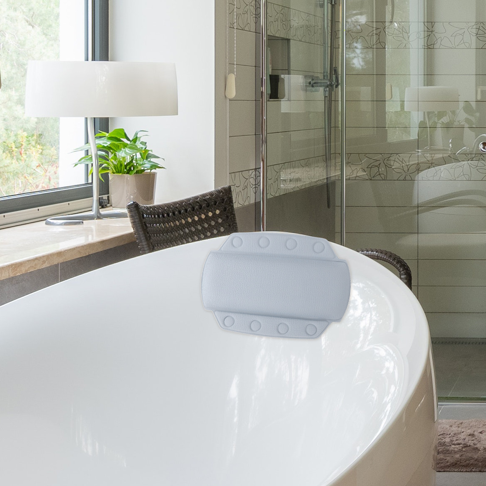Badkussen met zuignappen, ergo - Home Bathroom Spa recensie en prijs