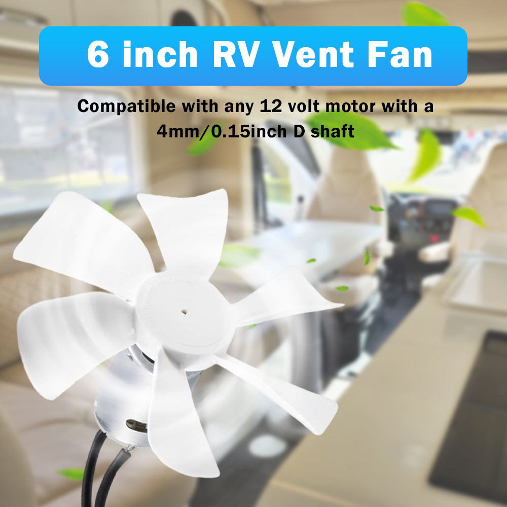 RV Uitlaat Wit Ventilatorblad  - Home Bathroom Vent Fans recensie en prijs