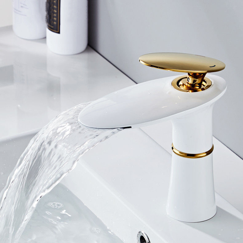 Waterval Wastafel Kraan Wit Go - Home Hardware Bathroom Faucets recensie en prijs