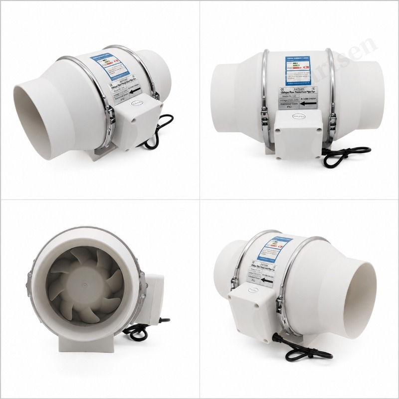 4/5/6 Inch Gemengde Stroom Inl - Home Bathroom Vent Fans recensie en prijs