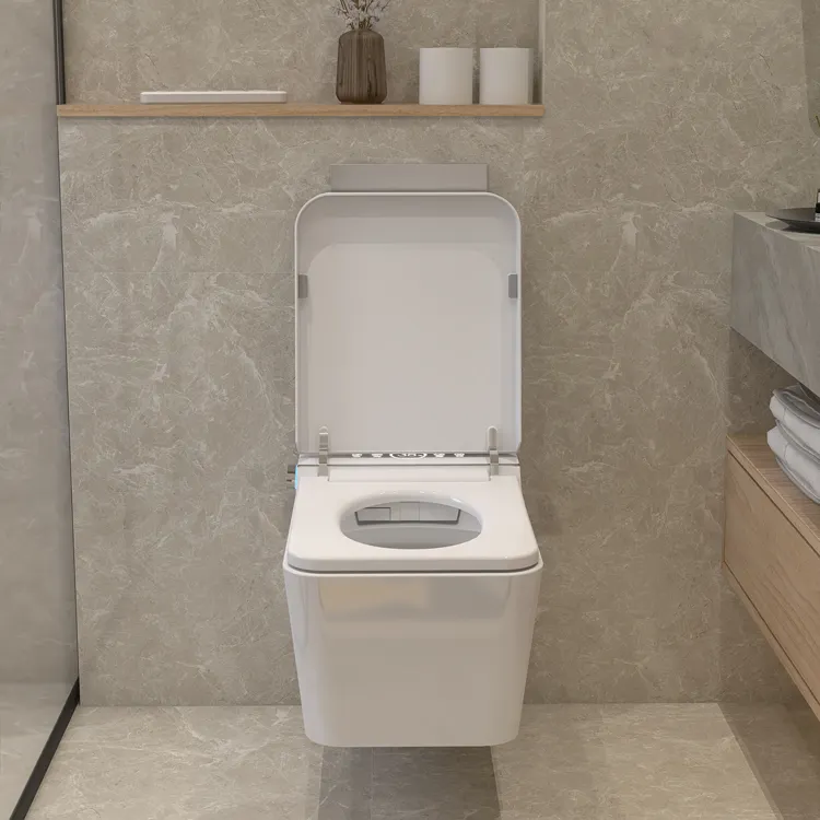 Wandhangend slim toilet met ap - Home Bathroom Ware recensie en prijs
