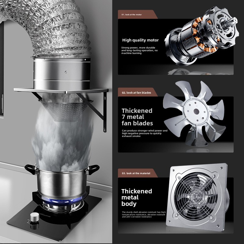 6/8Inch Extractor Ventilatieve - Home Bathroom Vent recensie en prijs
